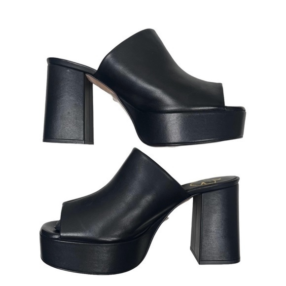 Ted Baker Shoes - Ted Baker Deltino Black Mule Shoes, Size 9 (EU Size 39) NWT